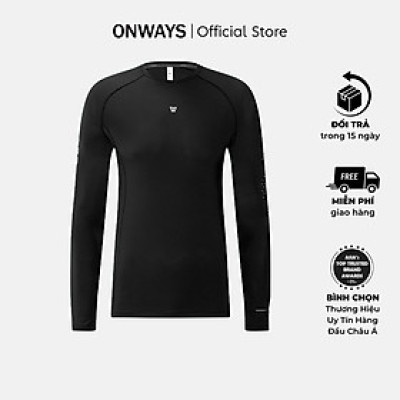 ONWAYS Áo Thun Thể Thao Nam Tay Dài Siêu Co Giãn, Kháng Khuẩn, Nhanh Khô PETER LONG SLEEVE T-SHIRT M5231