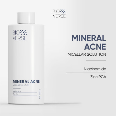 Nước tẩy trang làm sạch cho da dầu mụn Mineral Acne Micellar Solution 300ml