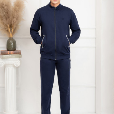 Bộ nỉ kéo khóa nam Aligro BN8