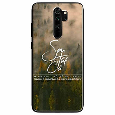 Ốp lưng in cho Redmi Note 8 Pro Mẫu Sau Tất Cả