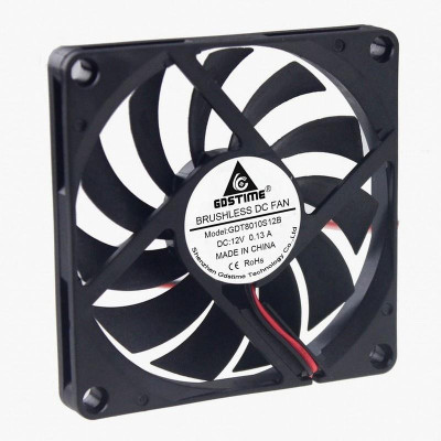 1 Pcs Gdstime 1Pin 801s 11V 80x80x1mm DC Computer Burshless Cooler Cooling Fan 80mm x 1mm 8cm