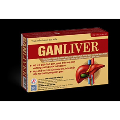Thực phẩm bảo vệ sức khỏe GANLIVER 