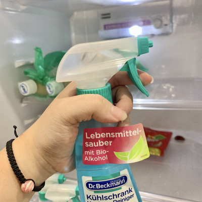 Xịt vệ sinh tủ lạnh  Dr BECKMANN - Nước vệ sinh tủ lạnh Dr BECKMANN của Đức - 250ml