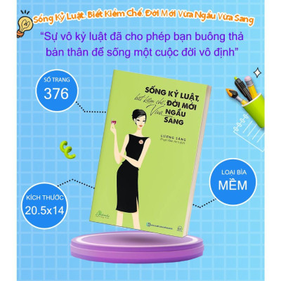 Sách - Sống Kỷ Luật, Biết Kiềm Chế, Đời Mới Vừa Ngầu Vừa Sang