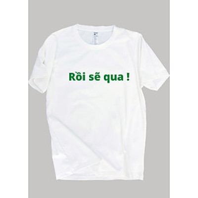 Áo thun nam nữ 80% Cotton White16