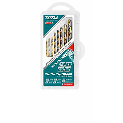 BỘ MŨI KHOAN KIM LOẠI 8 CHI TIẾT TOTAL TACSD0801