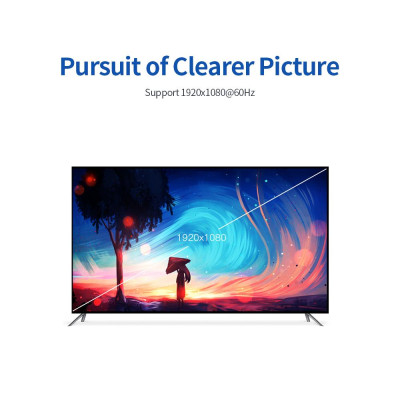 Bộ chuyển đổi VENTION  DP sang HD 1080P DisplayPort to HD Converter Male to Female for Desktop TV Displayer with 15cm / 5.91in