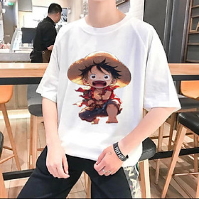 Áo thun in cậu bé “Nón Rơm”