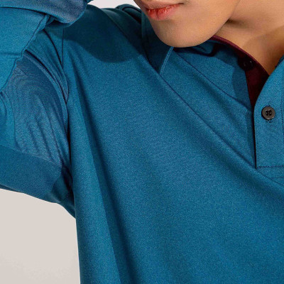 Áo phông dài tay màu blue ALIGRO ALGAPD041