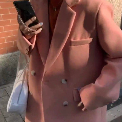 Áo khoác dạ nữ dáng Blazer/Vest form rộng thời trang ulzzang Hàn Quốc cao cấp - Hàng trần bông siêu ấm