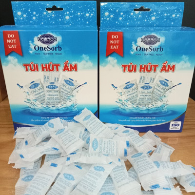 Gói Hút Ẩm CemacoSG Hộp hút ẩm 60 gói x 3g đạt tiêu chuẩn ISO 9001:2015 Hàng Chính Hãng