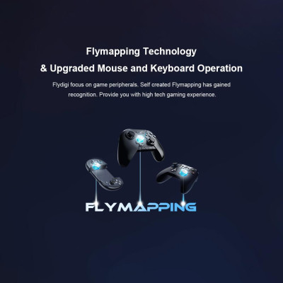 Cổng chuyển đổi Flydigi Q1 nhỏ gọn,  Độ trễ thấp, bluetooth 4.0 Tương thích với bàn phím, chuột