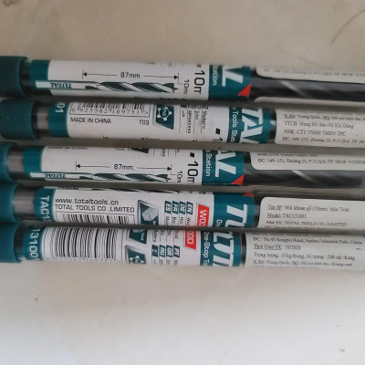 MŨI KHOAN GỖ 10MM, 12MM, 14MM, 16MM TOTAL TAC131001, TAC131201, TAC131401, TAC131601 - HÀNG CHÍNH HÃNG