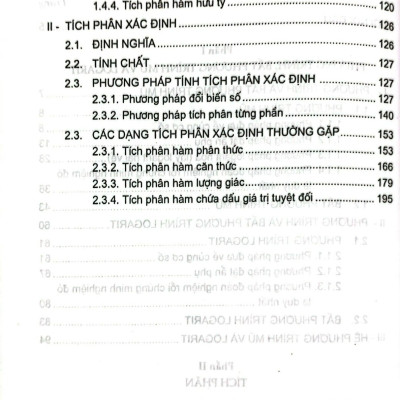 Các bài toán chọn lọc: Phương trình, bất phương trình mũ và logarit, tích phân