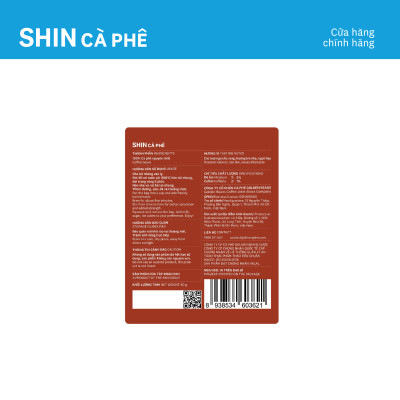 Cà phê Khe Sanh Blend - SHIN Cà Phê - Túi Nhúng - Hộp 10 gói