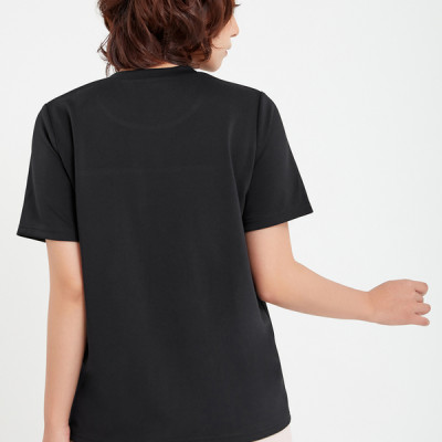 Áo Thun Nữ Tay Ngắn Viền Chỉ Ngực Maxivic, La Mộc - LM0122305