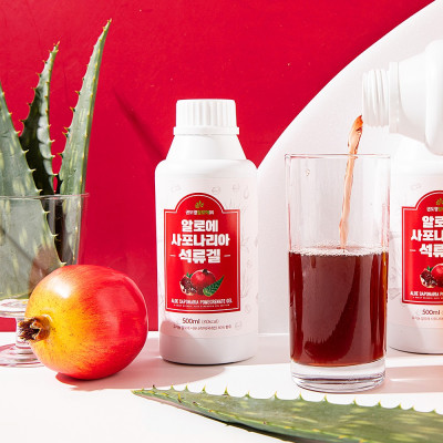 NƯỚC NHA ĐAM SÂM VỊ LỰU HỮU CƠ KDY ALOE CHAI 500ml