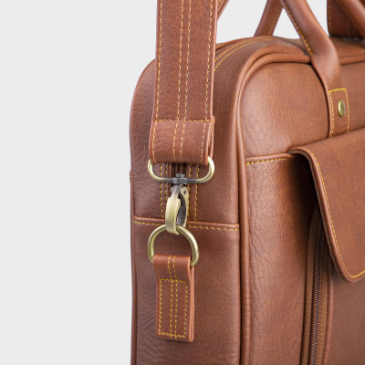 Cặp công sở Trita ( Thời trang nam đựng vừa laptop 14 inch - Cặp da TCA6 )