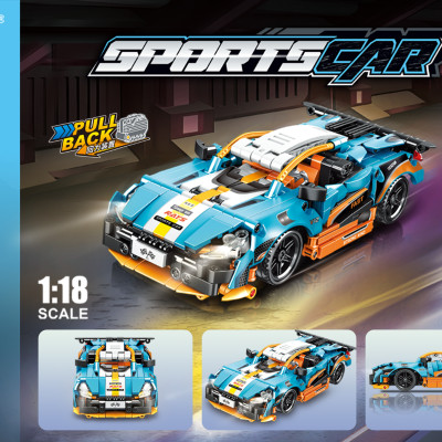 MINGDI - K3145 - Xe Đua Kéo Thả Tỉ Lệ 1:18 (606Chi Tiết)