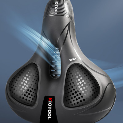 Yên xe đạp Kiotool gel êm ái chống nước phù hợp với mọi dòng xe đạp thể thao địa hình