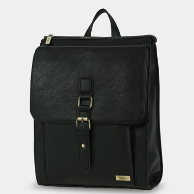 Balo Da Nam Nữ Đựng Laptop Thời Trang Ngăn Trước Khoá Gài IDIGO UBP2 - 6015, Balo Công Sở Cao Cấp