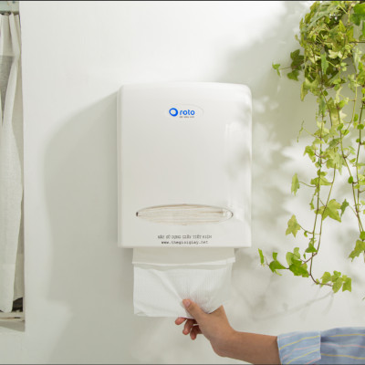 Combo 20 gói khăn giấy lau tay An Khang AK20-2 loại hai lớp dài 20cm - 102 tờ/gói