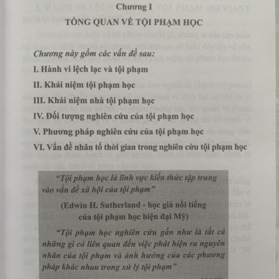 Tội phạm học đương đại (tái bản lần thứ hai, có sửa đổi, bổ sung)