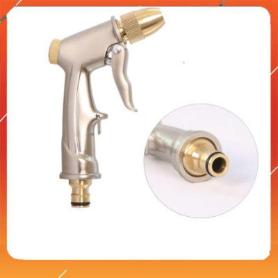 Bộ dây vòi xịt nước rửa xe,tưới cây ,tăng áp 3 lần, loại 7m10m 206701-1 đầu đồng,cút,nối nhựa đ+ túi đựng bút
