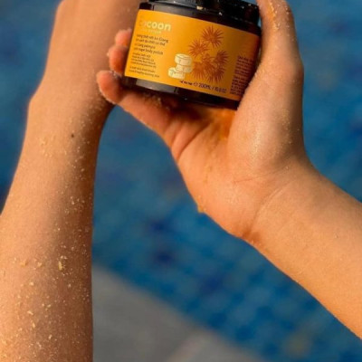 Đường Thốt Nốt An Giang Làm Sạch Da Chết Cơ Thể Cocoon Palmyra Palm Sugar Body Polish 200ml