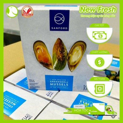 [GIAO NHANH HCM] Vẹm Xanh Newzealand Sanford - Hộp 1Kg