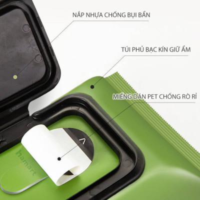 Bịch 80 Khăn Giấy Ướt Tẩy Trang Tinh Dầu Bơ Hamart Sạch Sâu Dưỡng Ẩm Da Mặt Hiệu Quả Tiện Lợi