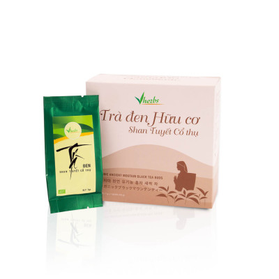 Trà Đen Hữu Cơ Shan Tuyết Cổ Thụ (Trà Búp)