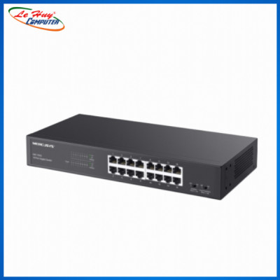 Switch Mercusys MS116GS (16 port/ 10/100/1000 Mbps) - Hàng Chính Hãng