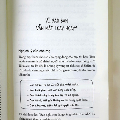 Sách - Cha Mẹ Mở Con Sẽ Ổn Thôi - 4 Bước Để Đồng Hành Cùng Con Trong Yêu Thương