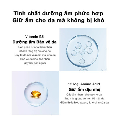 Nước tẩy trang PERFECT DIARY AMINO ACID làm sạch sâu dịu nhẹ