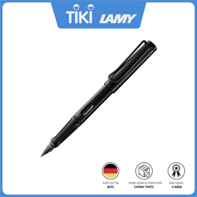 Lamy Safari Set – All Black / All White + 6 Rings