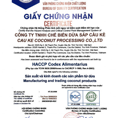 Combo 3 Kẹo dừa sáp VICOSAP vị cacao lá dứa kẹo mềm dẻo ít đường đặc sản Trà Vinh hộp 100g