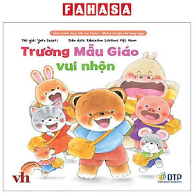 Sách - Sách Tranh Ehon Kuma - Những Chuyện Nhỏ Hằng Ngày - Trường Mẫu Giáo Vui Nhộn