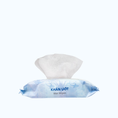 Khăn ướt Pharmacity (20 miếng) - Dịu nhẹ, không mùi, không cồn