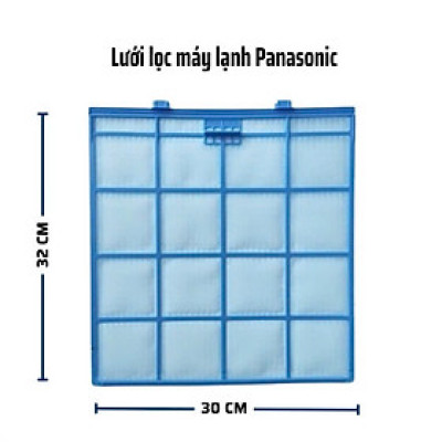 BỘ 2 TẤM LƯỚI LỌC MÁY LẠNH PANASONIC 1HP – 1.5HP – HÀNG CHÍNH HÃNG