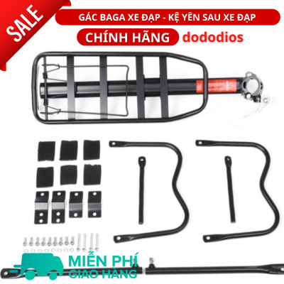Kệ Yên Sau Gác Baga dododios Gắn Thêm Phía Sau Cho Xe Đạp Vào Cốt Yên cho xe đạp địa hình và leo núi - Hàng chính hãng dododios
