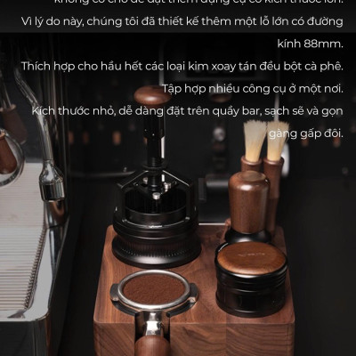 Đế gỗ tamper OCD WDT Feepie