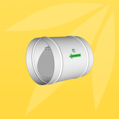 Van Gió Tay Gạt, Điều Chỉnh Lưu Lượng Gió, Đường Kính D100/D300, Chính Hãng Asia Green ( Giá bao gồm VAT)