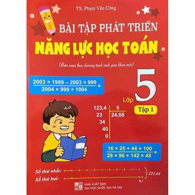 Sách - ( Combo 2 tập ) Bài tập phát triển năng lực học toán lớp 5