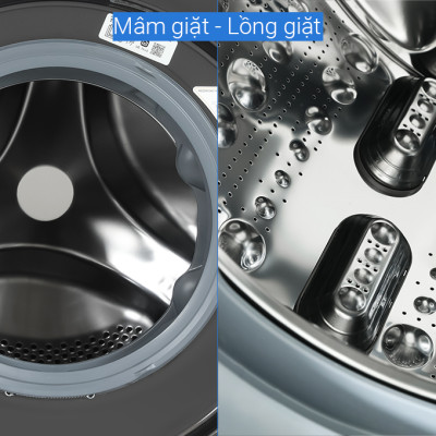 MÁY GIẶT CỬA TRƯỚC LG FV1412S3B 12kg INVERTER - HÀNG CHÍNH HÃNG (CHỈ GIAO HCM)